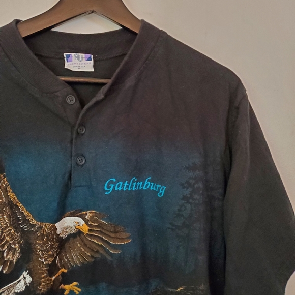 Vintage Other - VTG Gatlinburg Henley